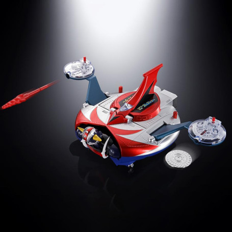 Tamashii Bandai Soul of Chogokin - Popy Chogokin DELUXE Grendizer & UFO Spazer - Goldorak
