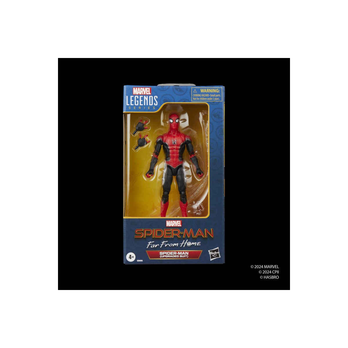 Hasbro Marvel Legends Series - Traje mejorado de Spiderman - Spiderman: Lejos de casa