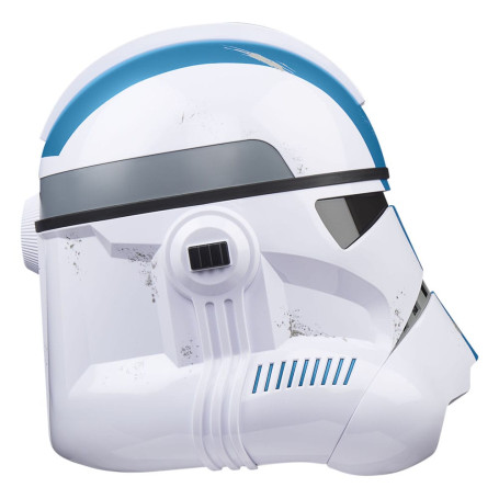 Hasbro Star Wars: Casco electrónico de soldado clon Ahsoka Black Series (Legión 501)