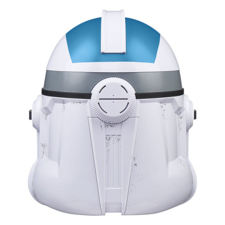 Hasbro Star Wars: Casco electrónico de soldado clon Ahsoka Black Series (Legión 501)
