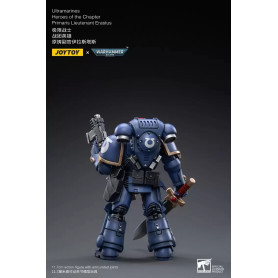 JoyToy - Marines Espaciales - Ultramarines - Héroes del Capítulo Primaris Teniente Erastus 1/18 - Warhammer 40K