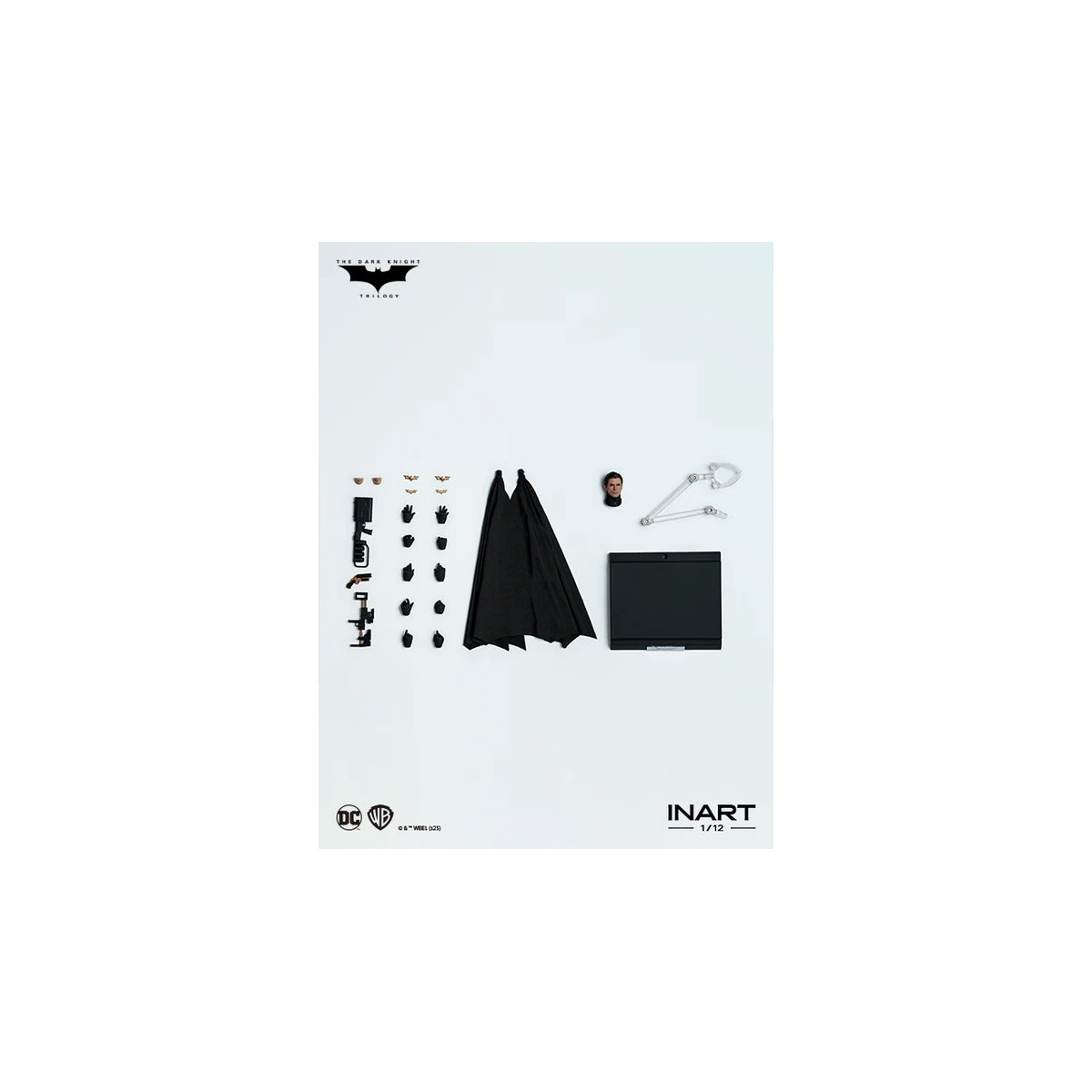 INART - The Dark Knight Rises: Figura de Batman a escala 1/12 - Deluxe