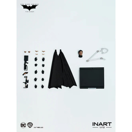 INART - The Dark Knight Rises: Figura de Batman a escala 1/12 - Deluxe