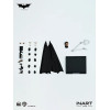 INART - The Dark Knight Rises: Figura de Batman a escala 1/12 - Deluxe