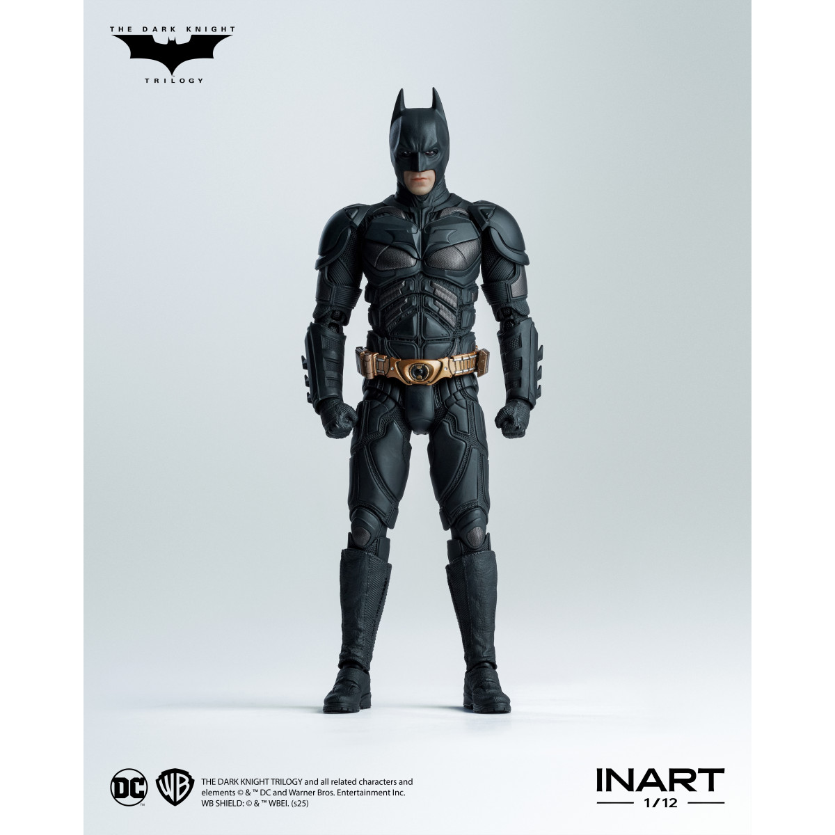 INART - The Dark Knight Rises: Figura de Batman a escala 1/12 - Deluxe