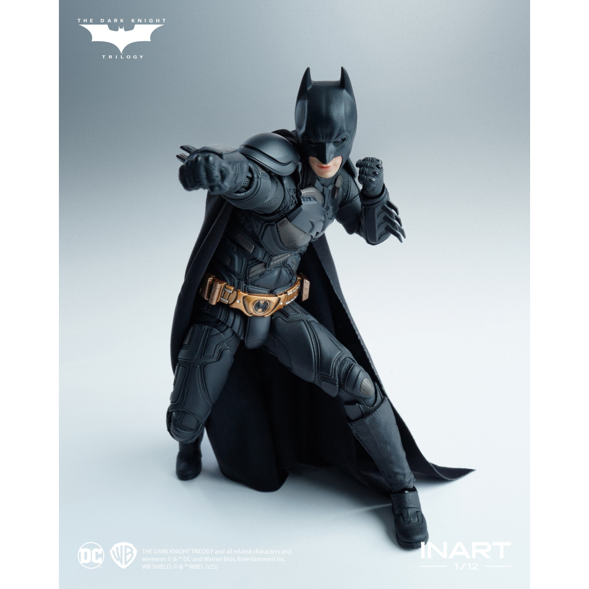 INART - The Dark Knight Rises: Figura de Batman a escala 1/12 - Deluxe