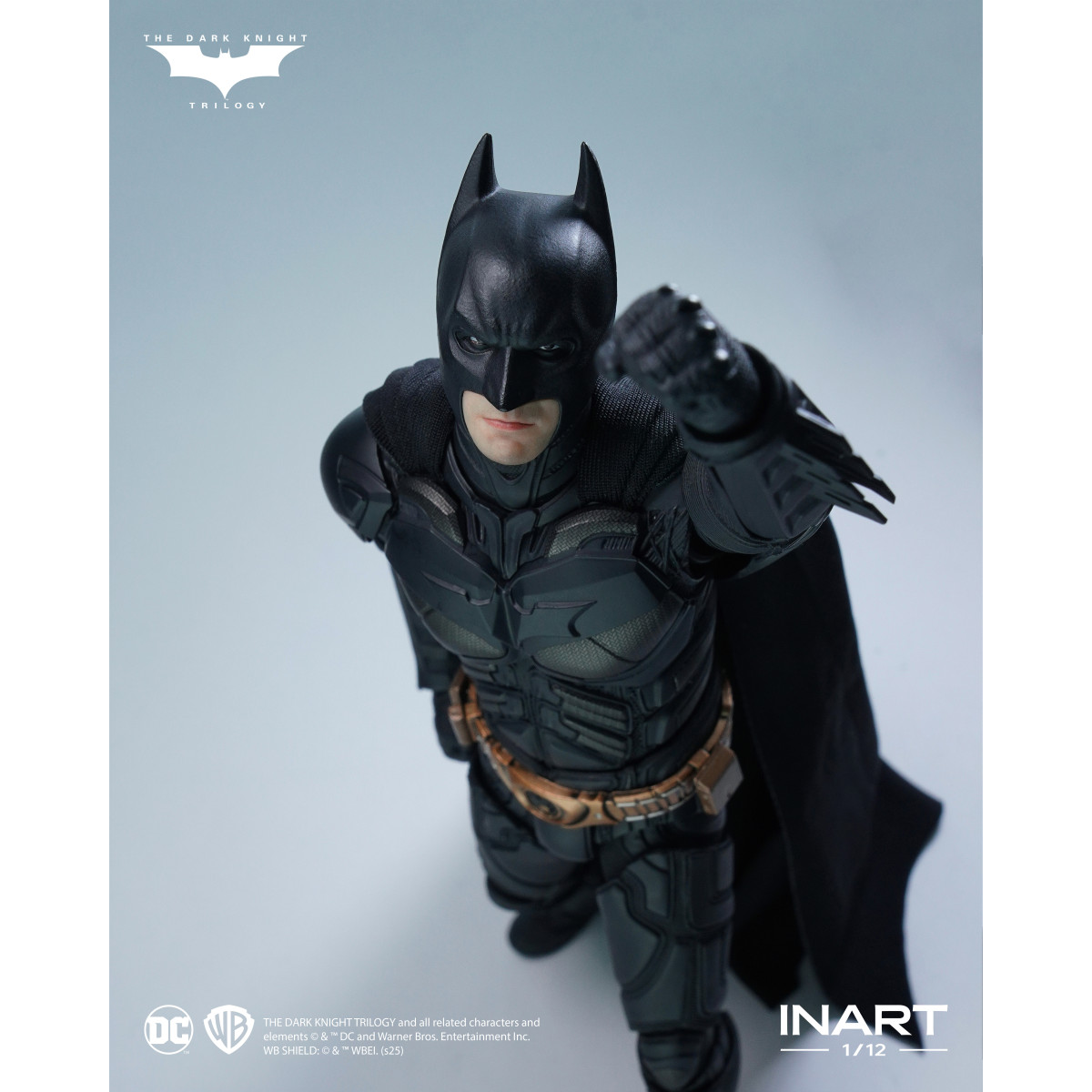 INART - The Dark Knight Rises: Figura de Batman a escala 1/12 - Deluxe