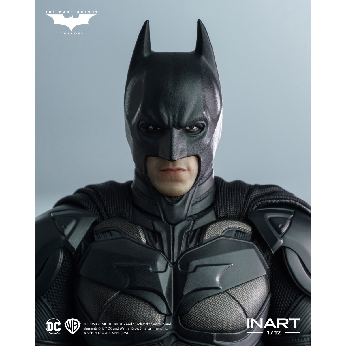 INART - The Dark Knight Rises: Figura de Batman a escala 1/12 - Deluxe