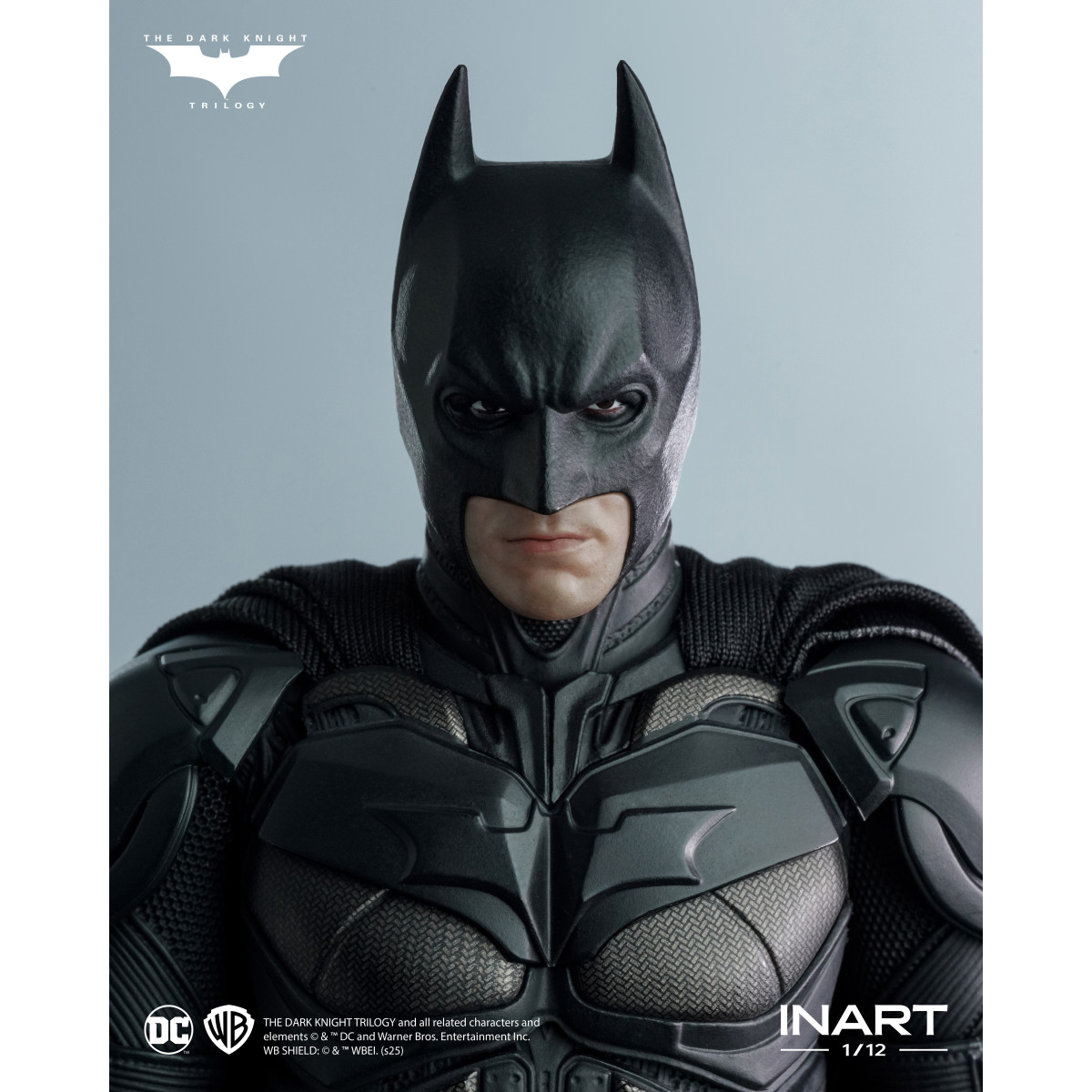 INART - The Dark Knight Rises: Figura de Batman a escala 1/12 - Deluxe