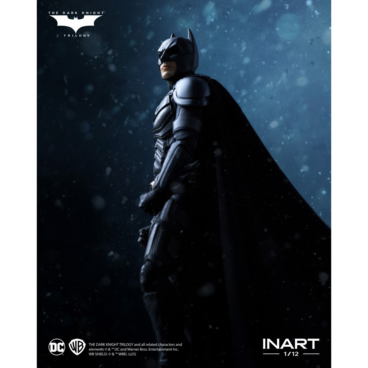 INART - The Dark Knight Rises: Figura de Batman a escala 1/12 - Deluxe