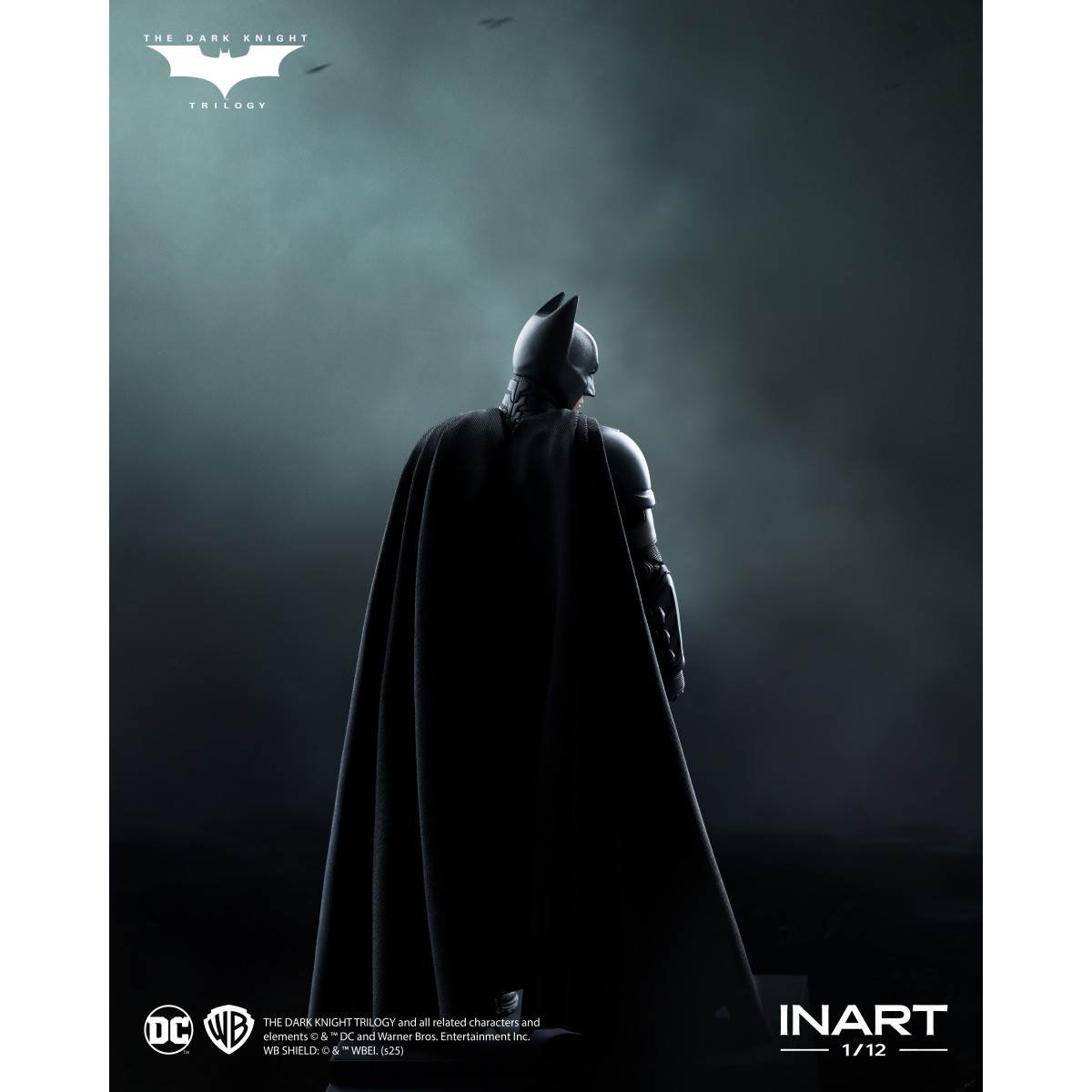 INART - The Dark Knight Rises: Figura de Batman a escala 1/12 - Deluxe