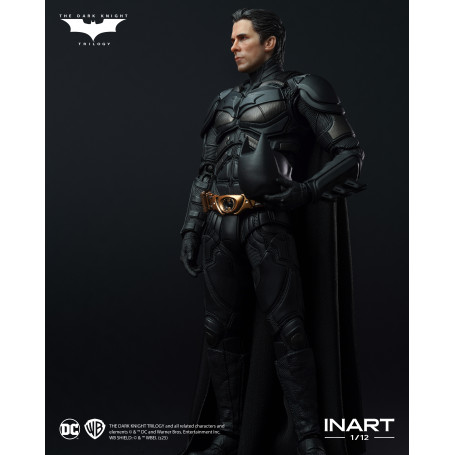 INART - The Dark Knight Rises: Figura de Batman a escala 1/12 - Deluxe