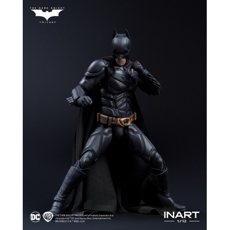 INART - The Dark Knight Rises: Figura de Batman a escala 1/12 - Deluxe