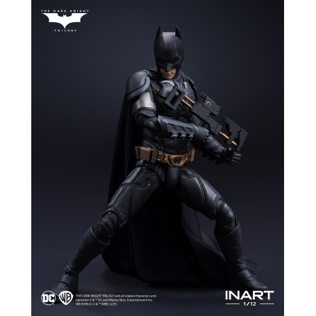 INART - The Dark Knight Rises: Figura de Batman a escala 1/12 - Deluxe