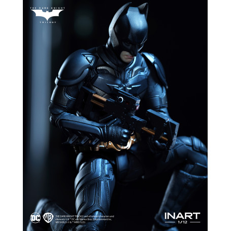 INART - The Dark Knight Rises: Figura de Batman a escala 1/12 - Deluxe