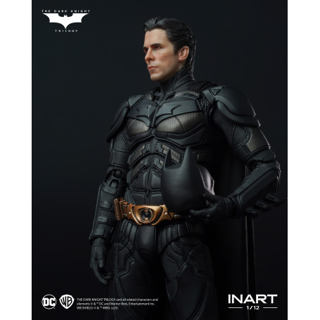 INART - The Dark Knight Rises: Figura de Batman a escala 1/12 - Deluxe