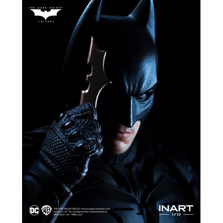 INART - The Dark Knight Rises: Figura de Batman a escala 1/12 - Deluxe