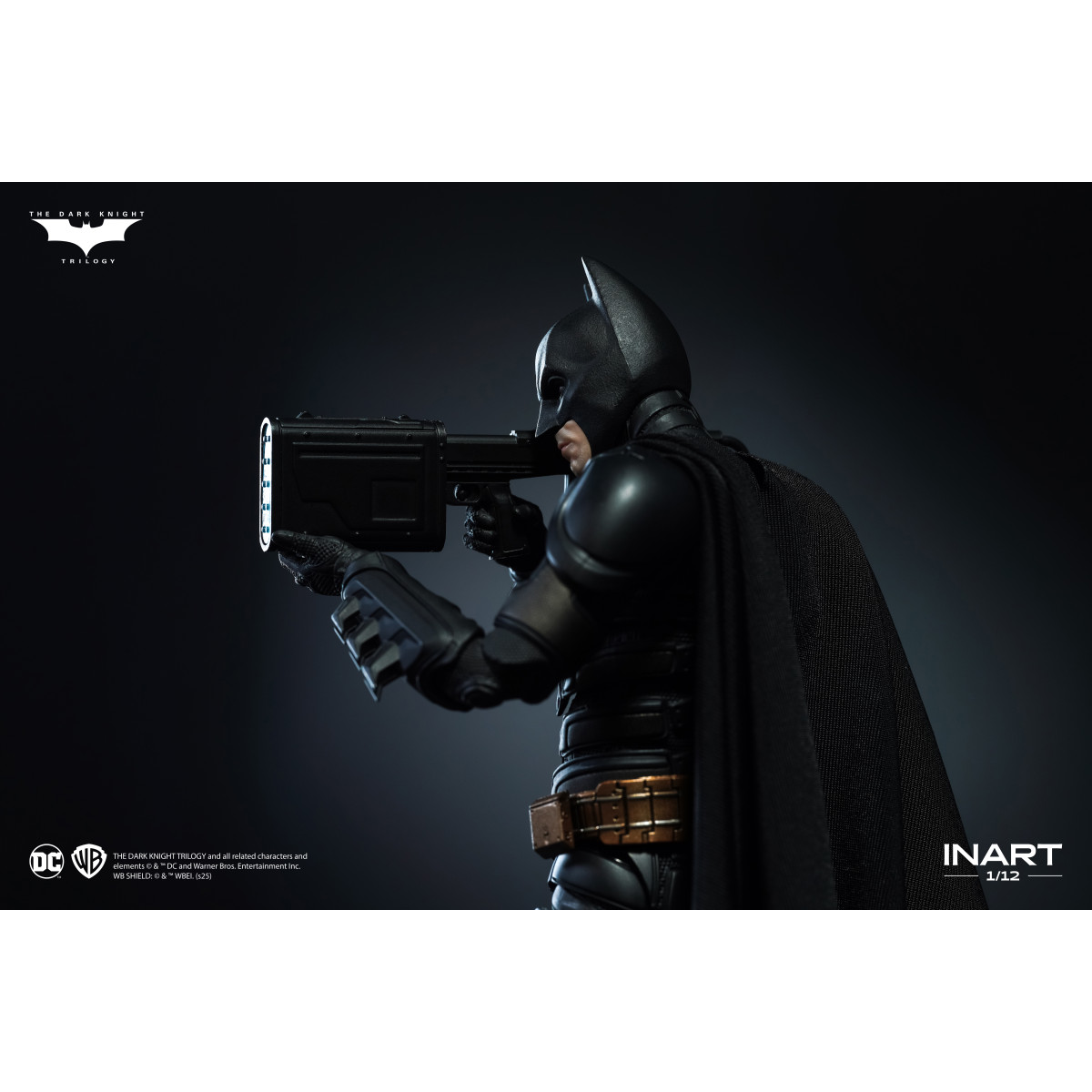INART - The Dark Knight Rises: Figura de Batman a escala 1/12 - Deluxe
