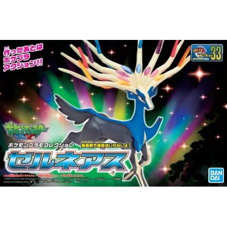 Bandai - Pokepla 33 - XERNEAS Model Kit Pokemon - Pokemon Select series