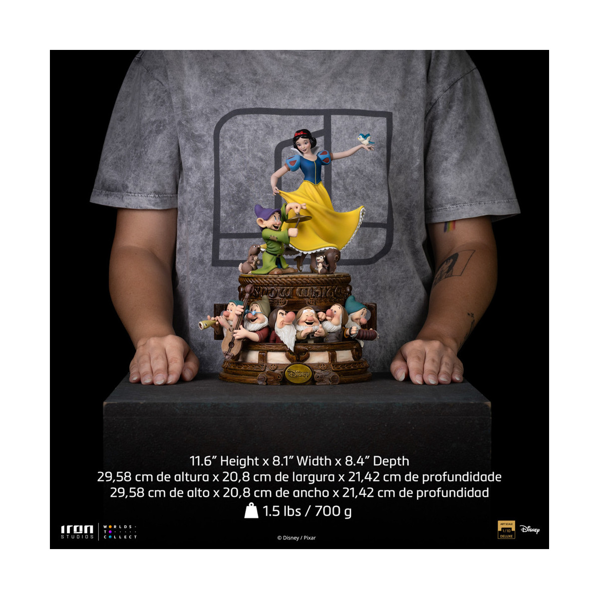 Iron Studios Disney Classics - Blancanieves y los Siete Enanitos Deluxe Art Scale 1/10