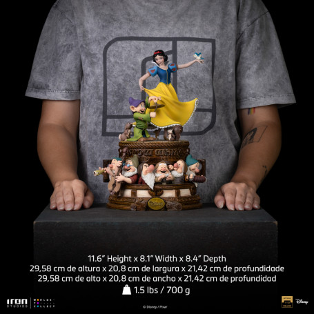 Iron Studios Disney Classics - Blancanieves y los Siete Enanitos Deluxe Art Scale 1/10