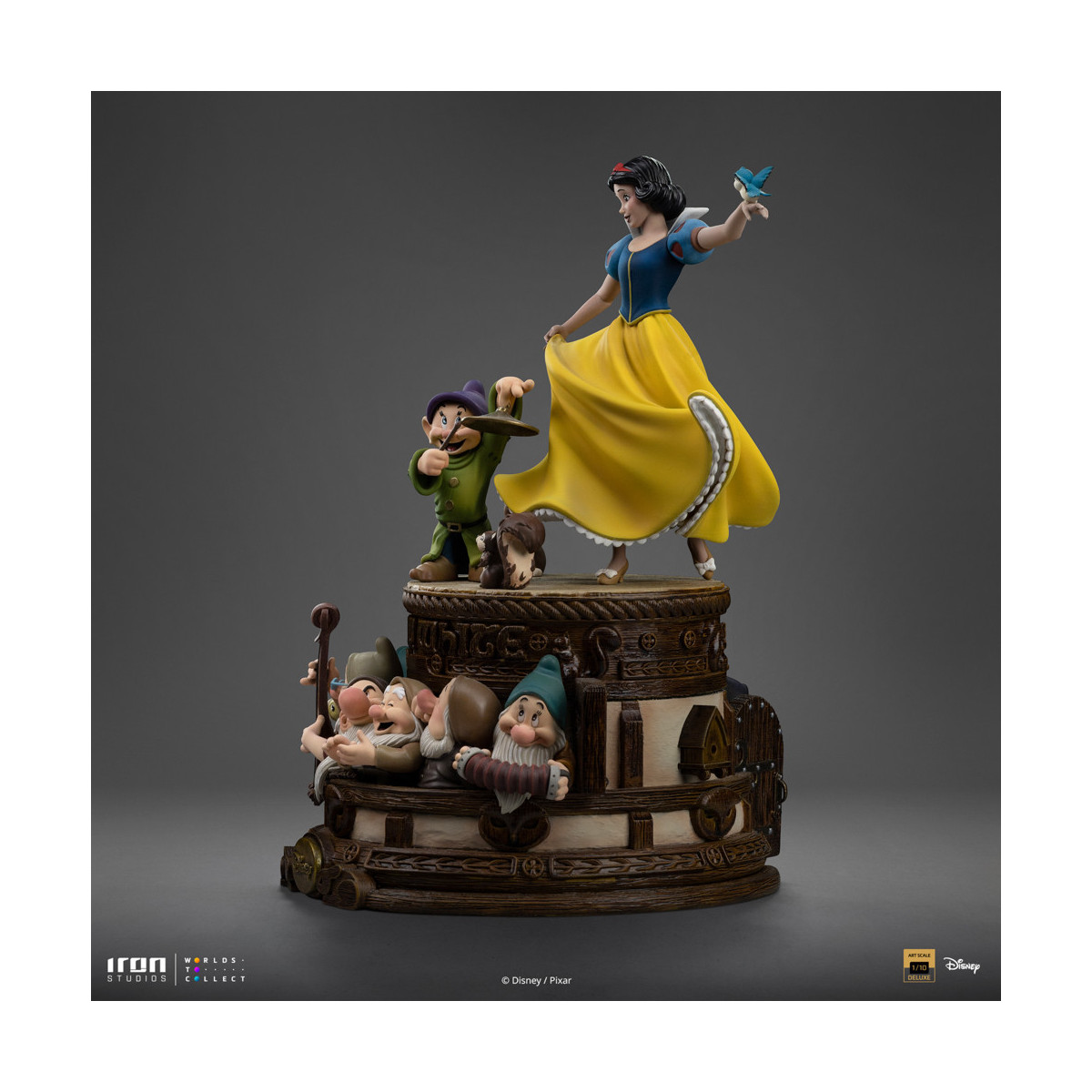 Iron Studios Disney Classics - Blancanieves y los Siete Enanitos Deluxe Art Scale 1/10