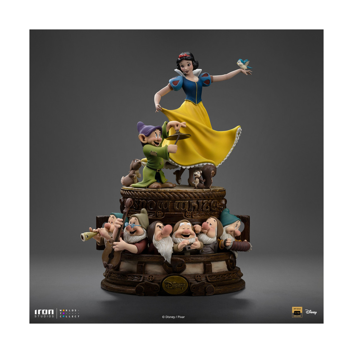 Iron Studios Disney Classics - Blancanieves y los Siete Enanitos Deluxe Art Scale 1/10