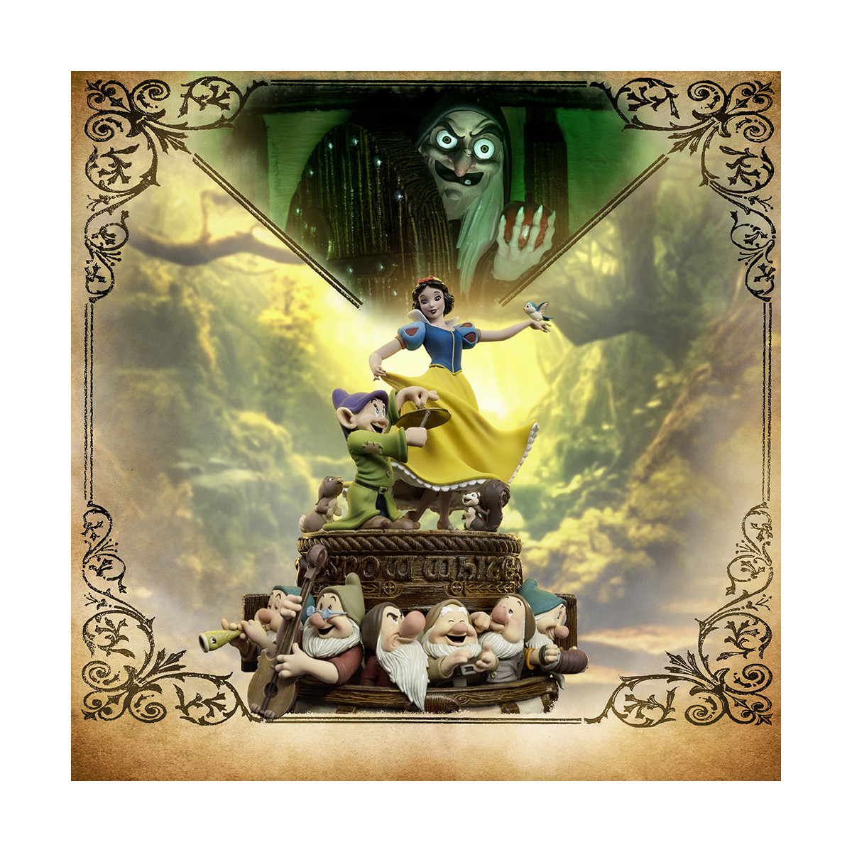 Iron Studios Disney Classics - Blancanieves y los Siete Enanitos Deluxe Art Scale 1/10
