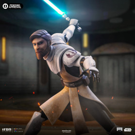 Iron Studios Star Wars Clone Wars - Obi-Wan Kenobi Arte Escala 1/10