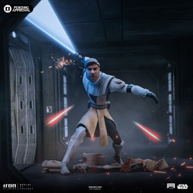 Iron Studios Star Wars Clone Wars - Obi-Wan Kenobi Arte Escala 1/10