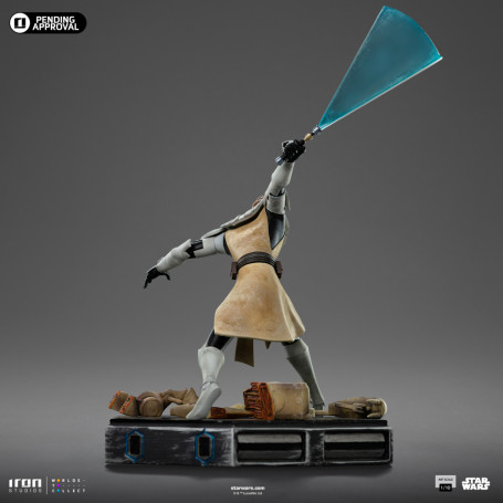 Iron Studios Star Wars Clone Wars - Obi-Wan Kenobi Arte Escala 1/10