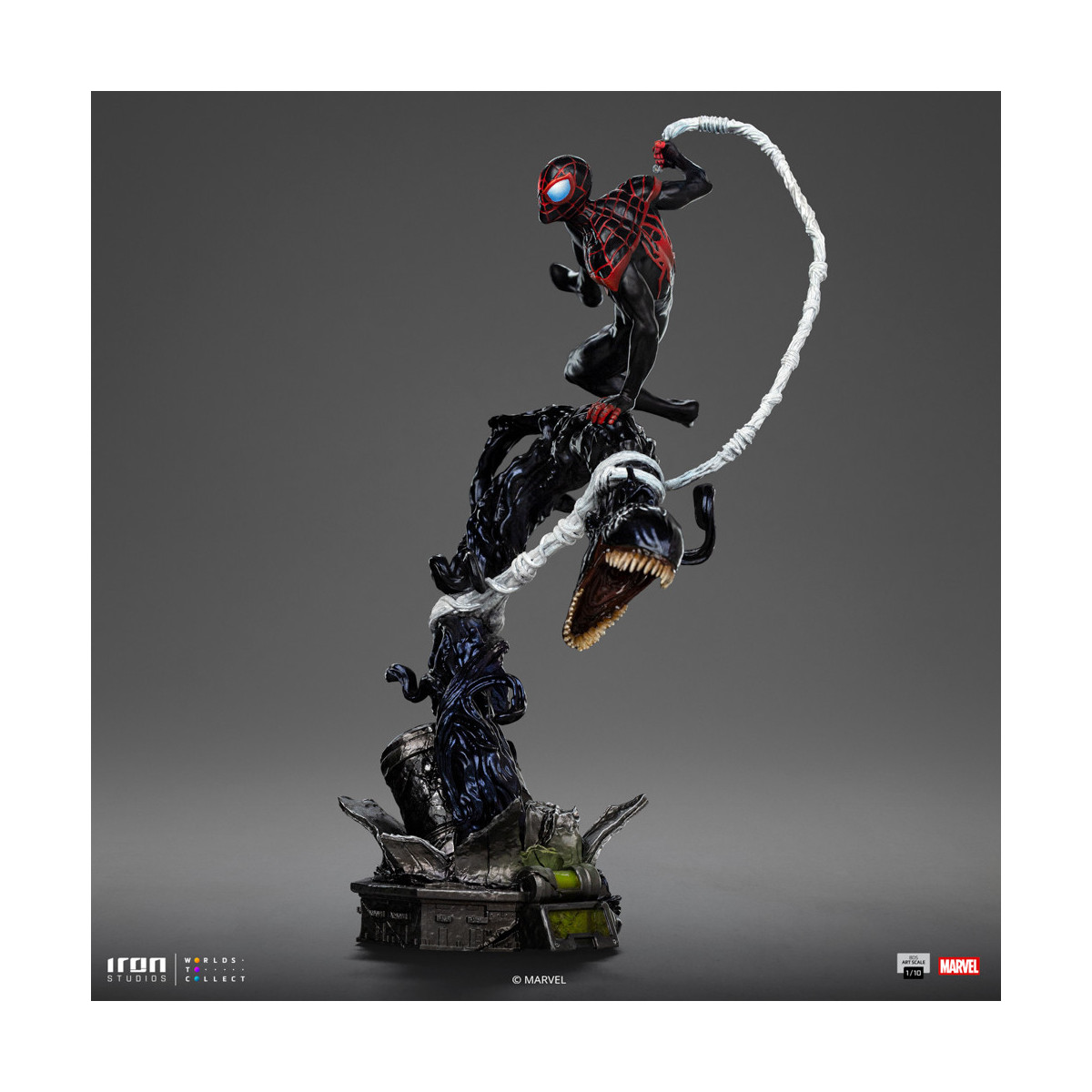 Iron Studios Marvel Comics - Spider-Man Vs Villains - Miles Morales BDS Art Scale