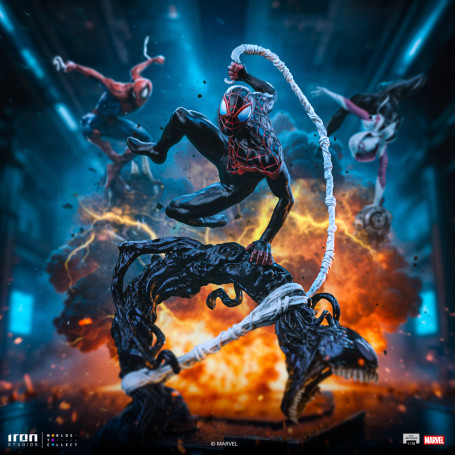 Iron Studios Marvel Comics - Spider-Man Vs Villains - Miles Morales BDS Art Scale
