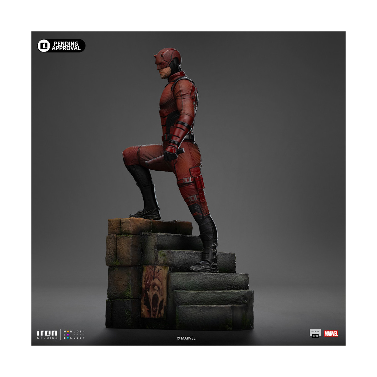 Iron Studios Marvel - Daredevil Born Again - Daredevil Art Escala 1/10