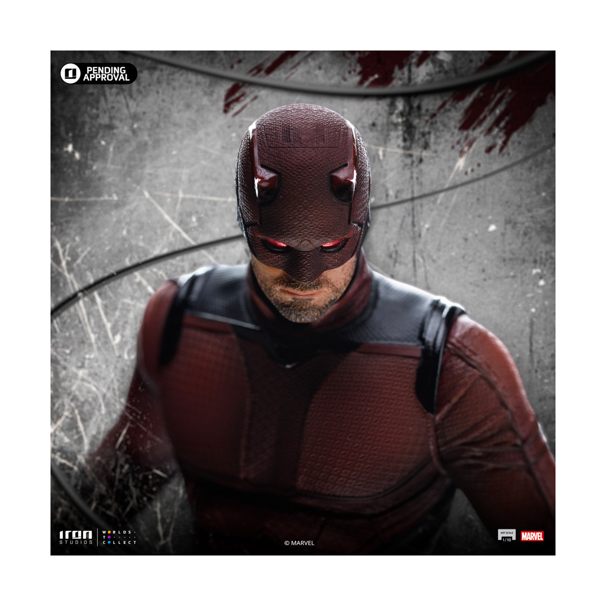 Iron Studios Marvel - Daredevil Born Again - Daredevil Art Escala 1/10