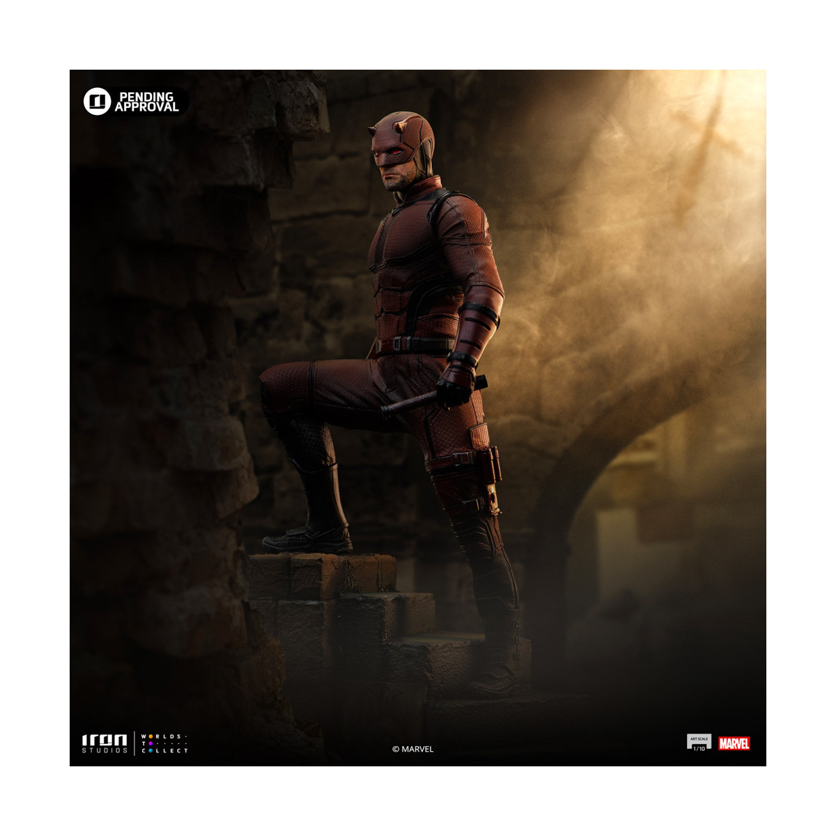 Iron Studios Marvel - Daredevil Born Again - Daredevil Art Escala 1/10