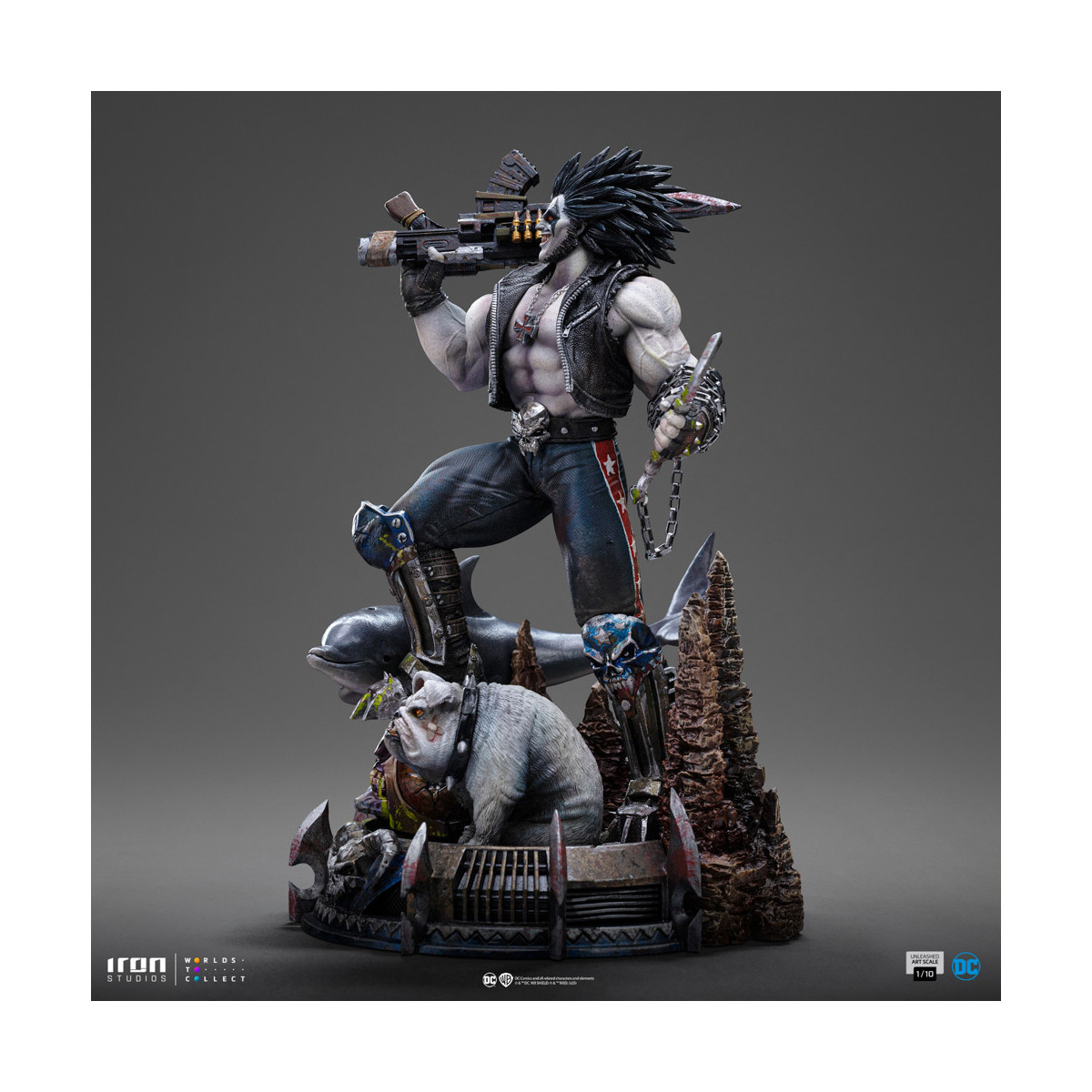 Iron Studios DC Comics - Lobo Unleashed BDS Arts Escala 1/10