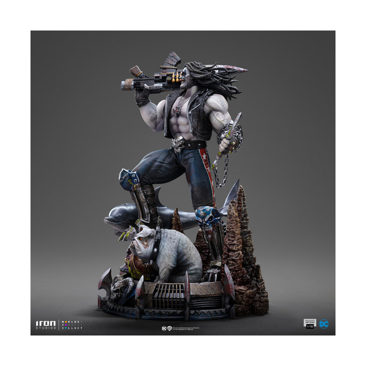 Iron Studios DC Comics - Lobo Unleashed BDS Arts Escala 1/10