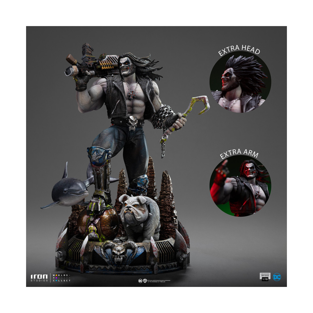 Iron Studios DC Comics - Lobo Unleashed BDS Arts Escala 1/10