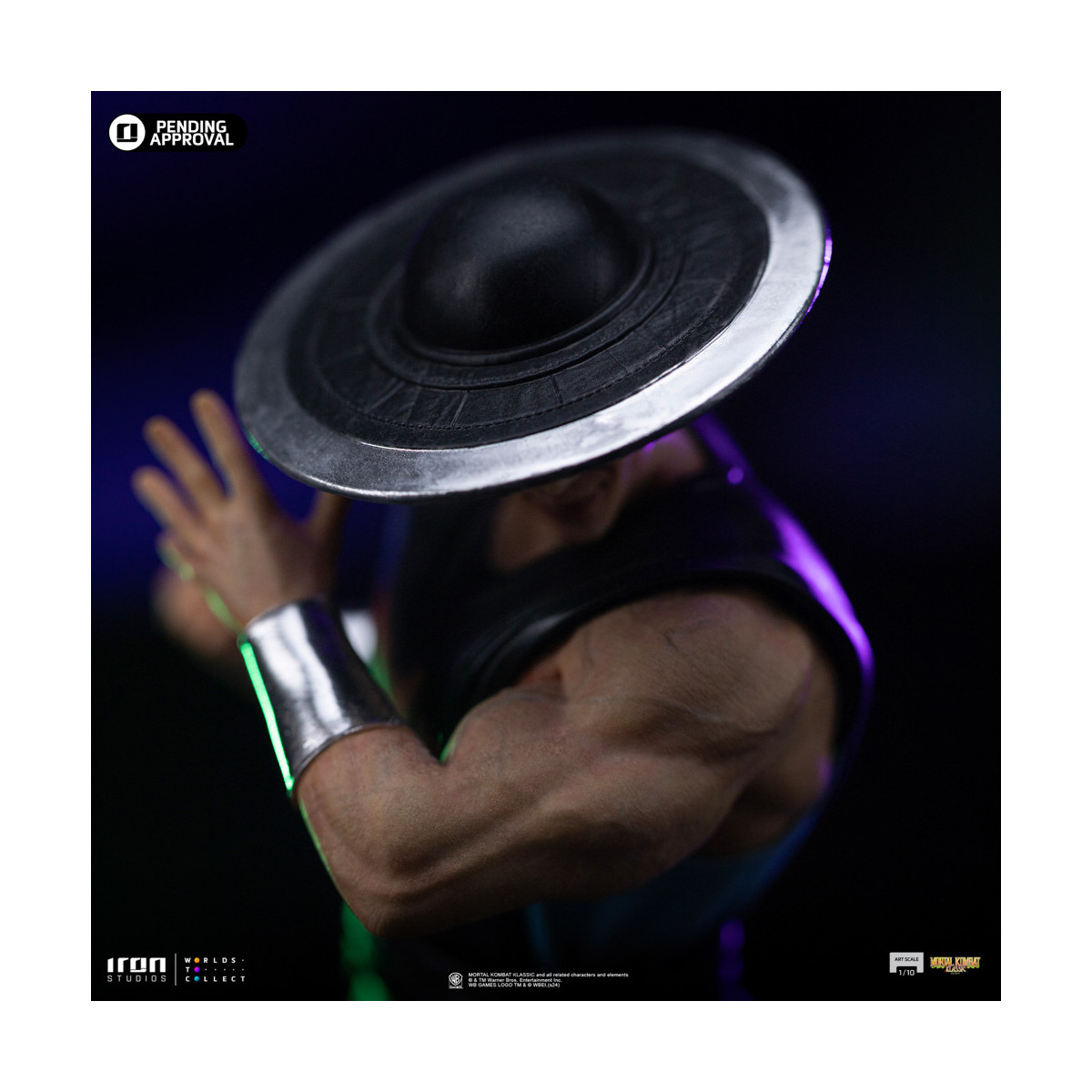 Iron Studios - Mortal Kombat - Kung Lao Arte Escala 1/10
