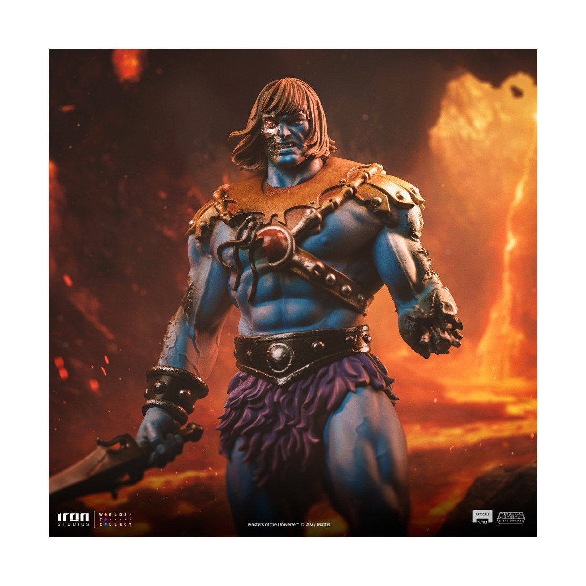 Iron Studios - FAKER Art Escala 1/10 - Masters del Universo - Masters del Universo