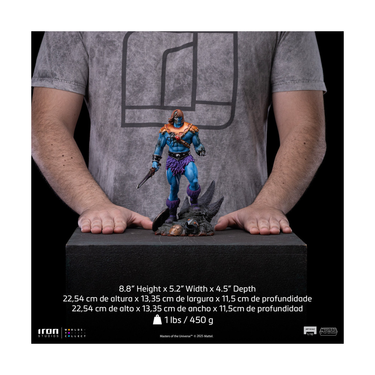 Iron Studios - FAKER Art Escala 1/10 - Masters del Universo - Masters del Universo