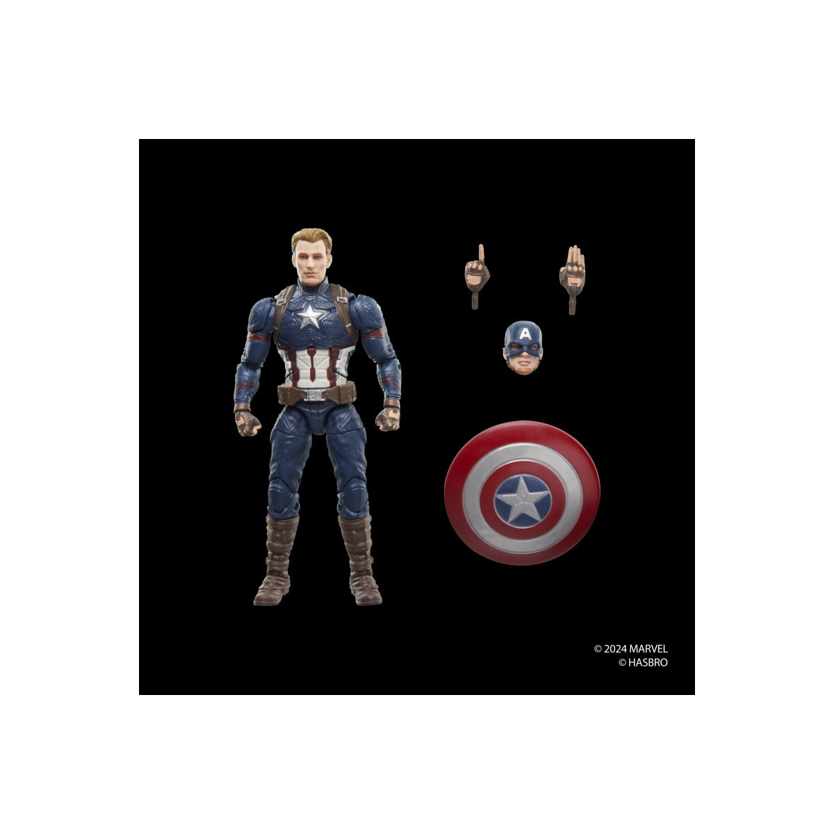 Hasbro Marvel Legends Series - Capitán América - Vengadores: Endgame