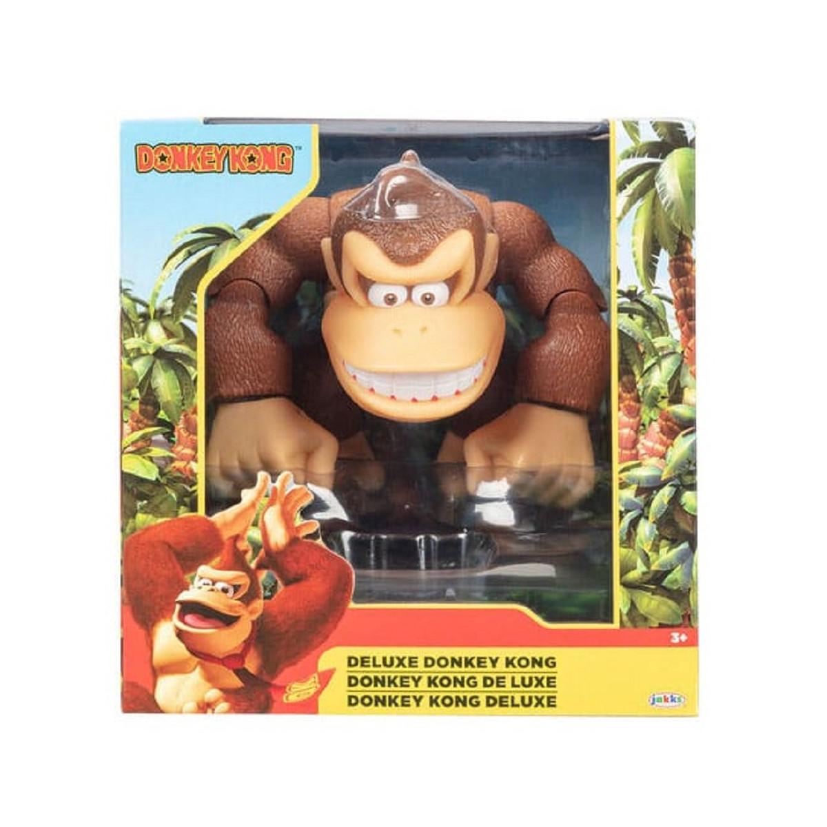 Jakks Pacific Super Mario Bros. figuras de acción Donkey Kong