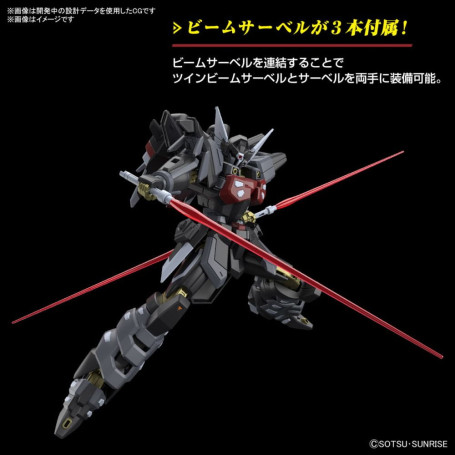 Bandai - Gunpla - Gundam 1/144 RG - BLACK KNIGHT SQUAD SHI-VE.A - Gundam Seed Freedom