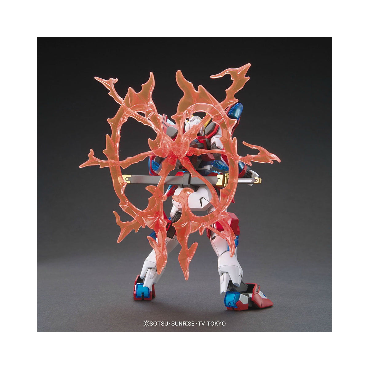 Bandai - Gunpla - Gundam Build Fighters 1/144 HG - KAMIKI BURNING GUNDAM - Gundam Build Fighters Intenta