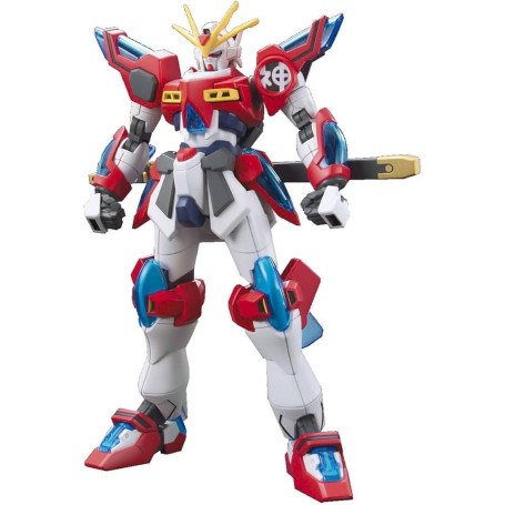 Bandai - Gunpla - Gundam Build Fighters 1/144 HG - KAMIKI BURNING GUNDAM - Gundam Build Fighters Intenta