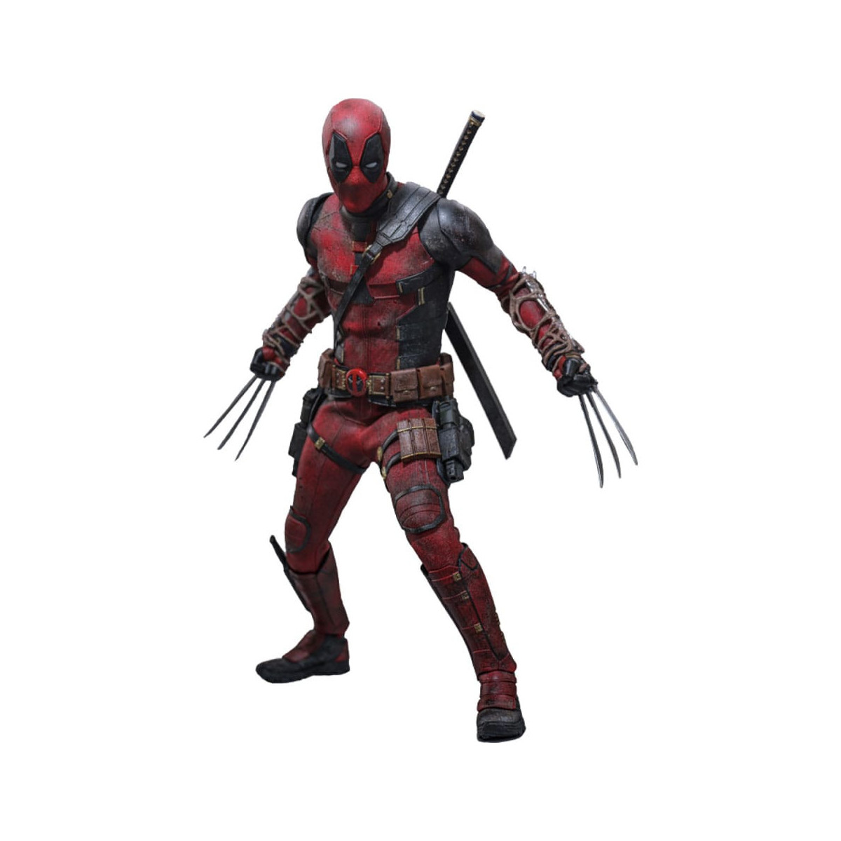 Hot Toys Marvel Deadpool & Wolverine - Deadpool (Battling Version) MMS 1/6