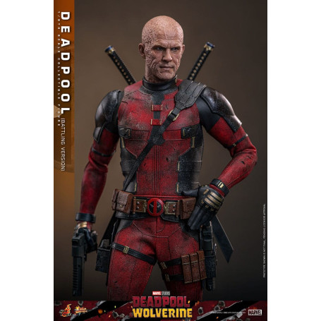 Hot Toys Marvel Deadpool & Wolverine - Deadpool (Battling Version) MMS 1/6