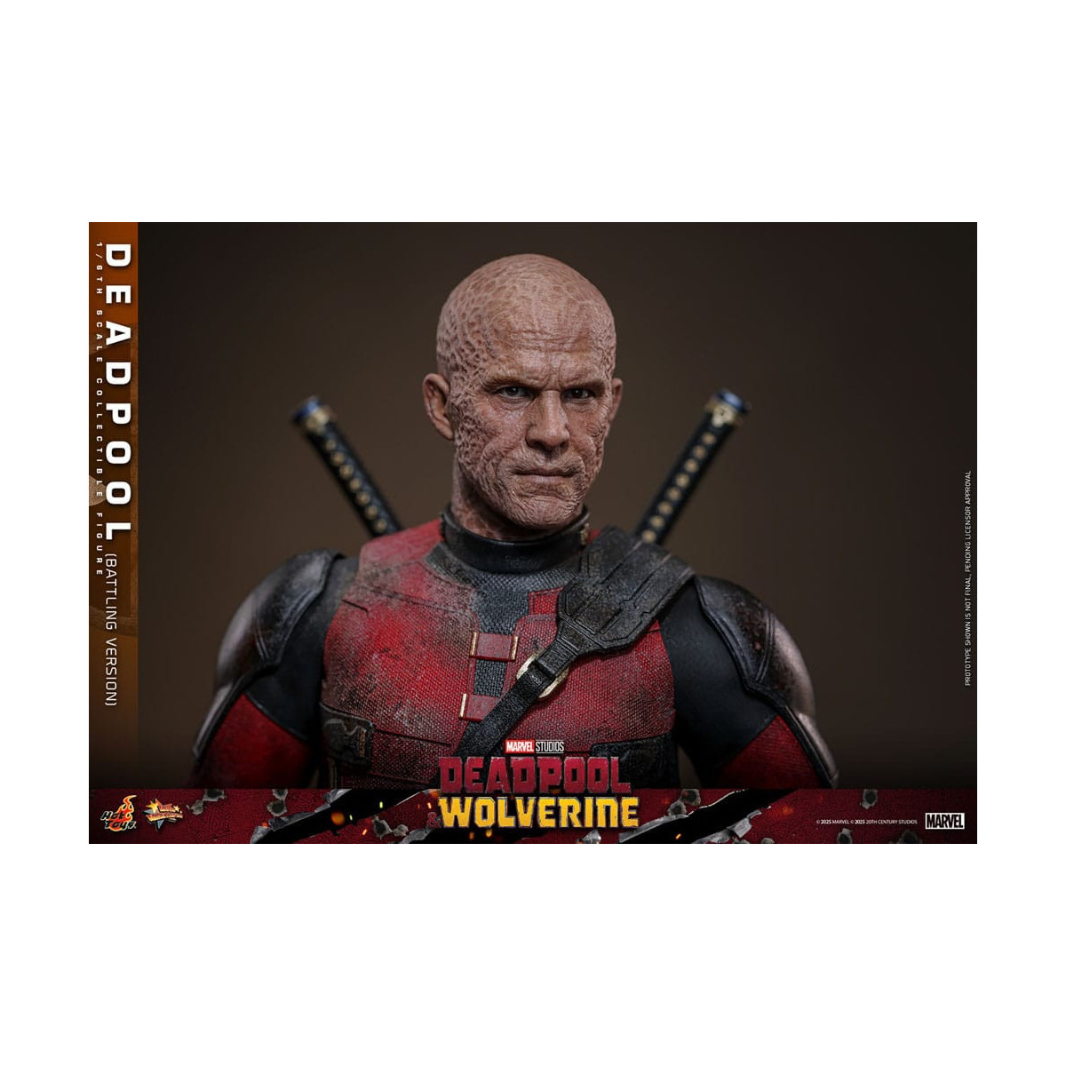Hot Toys Marvel Deadpool & Wolverine - Deadpool (Battling Version) MMS 1/6
